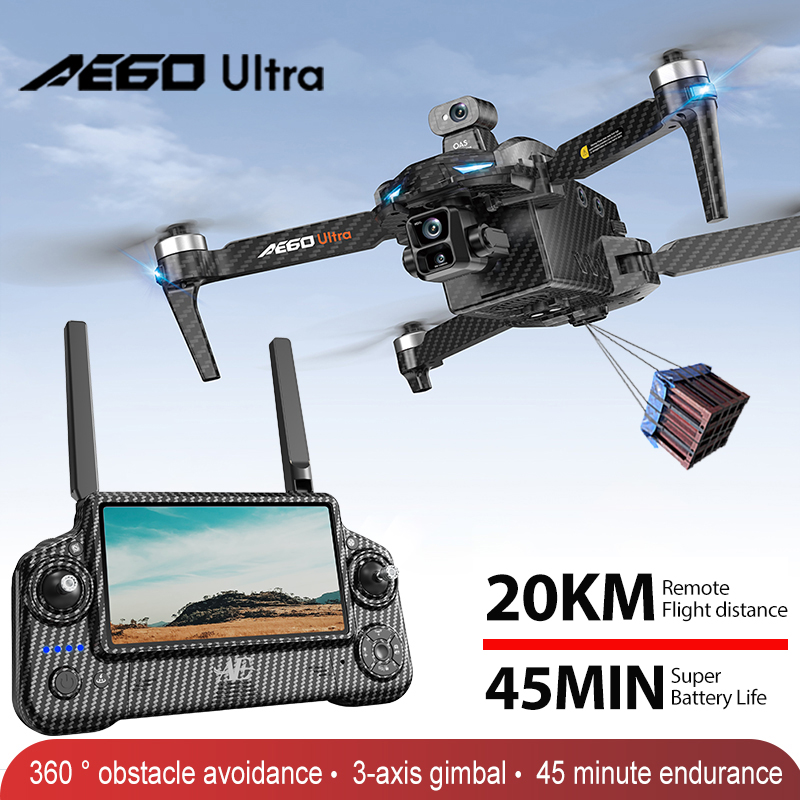 Drone Gimbal - AE60 GPS Drone Profesyonel 8K Kamera