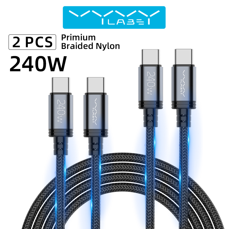 Drone Charger - 2 Adet 240W PD Kablosu USB