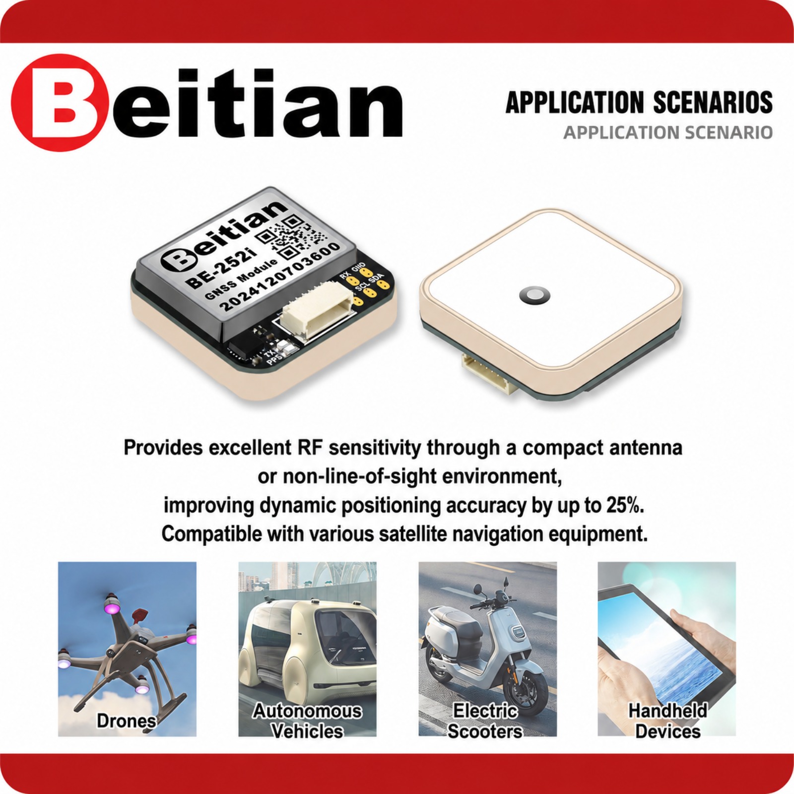 Beitian M10 Üçlü Modlu GNSS Pu - Drone Compass incelemesi ve fiyatı