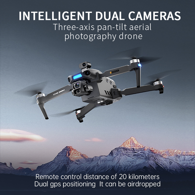 2026 Yeni 8K Çift Kameralı Dro - Drone Gimbal incelemesi ve fiyatı