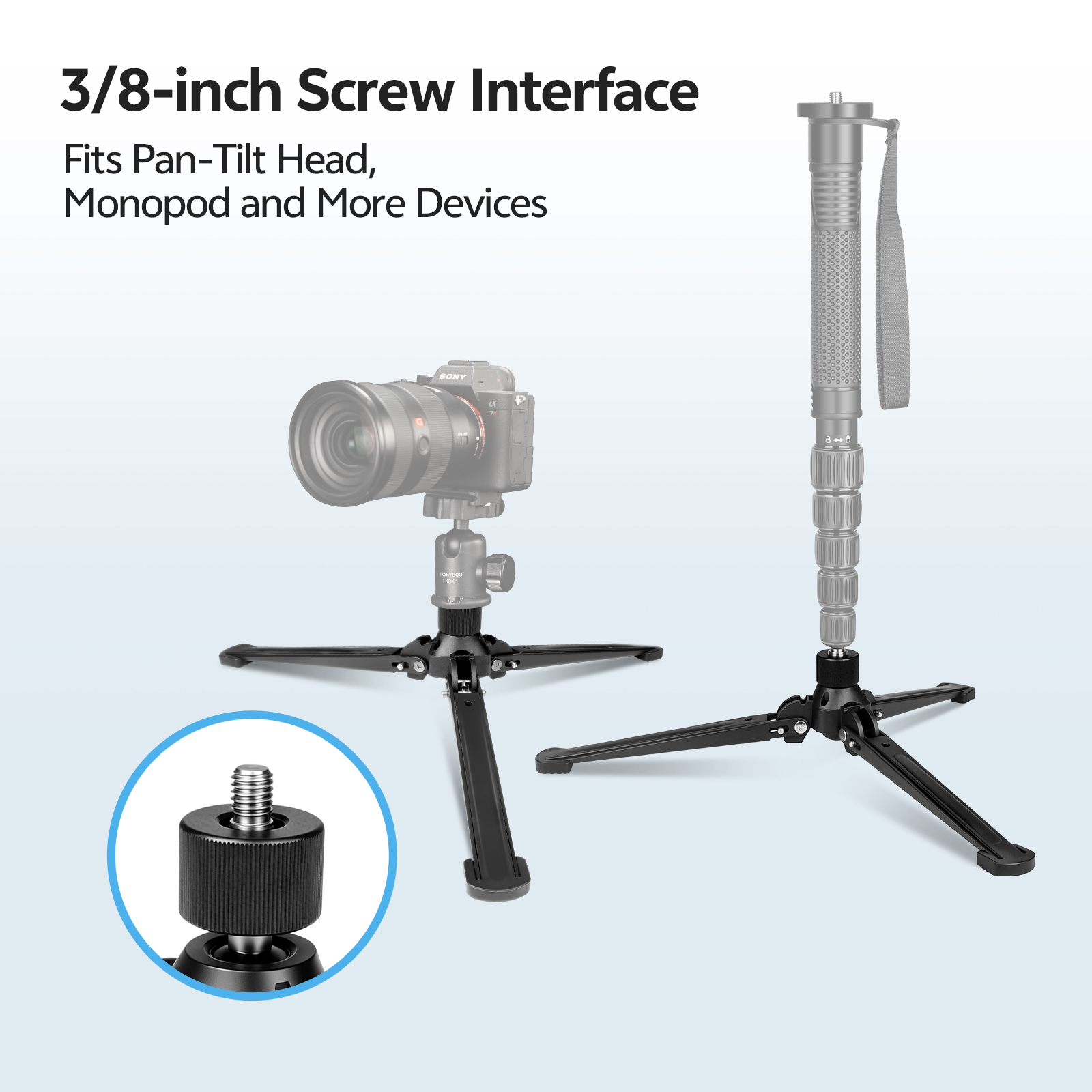 TONYBOO Mini Masaüstü Tripod M - Dji Drone Mini 3 incelemesi ve fiyatı