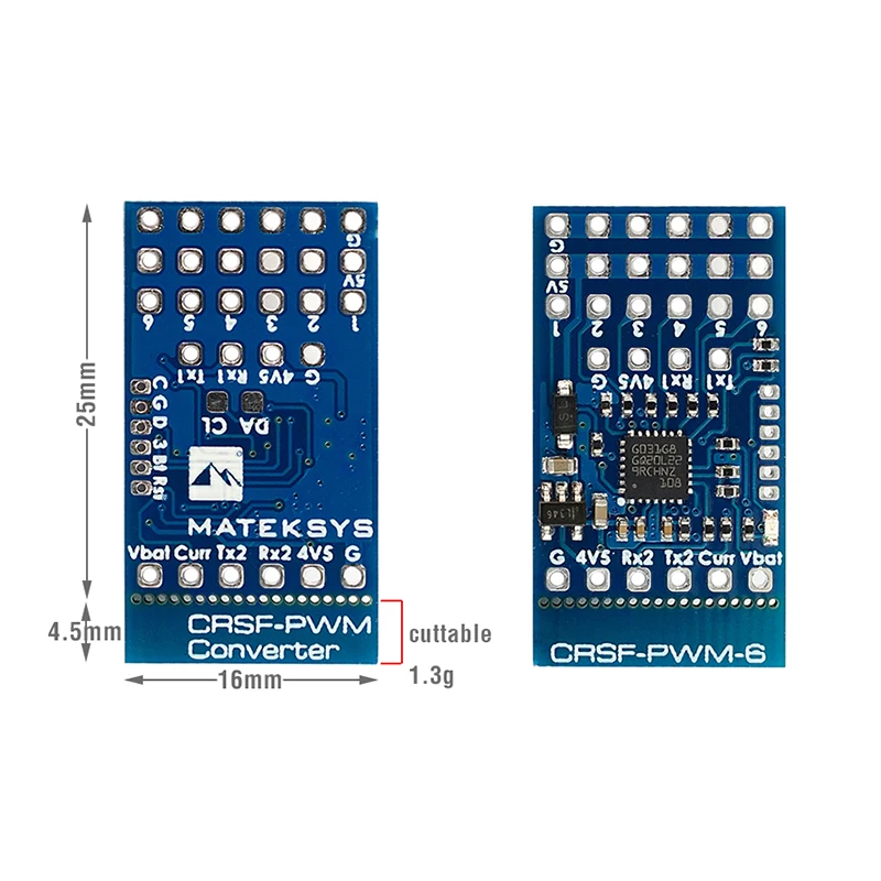 YENI Orijinal Matek CRSF PWM D - Tbs Fpv Crossfire incelemesi ve fiyatı