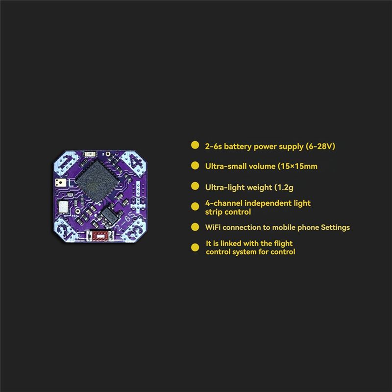 B27B FPV Drone Uyumlu Mini RGB - Drone Led Light incelemesi ve fiyatı