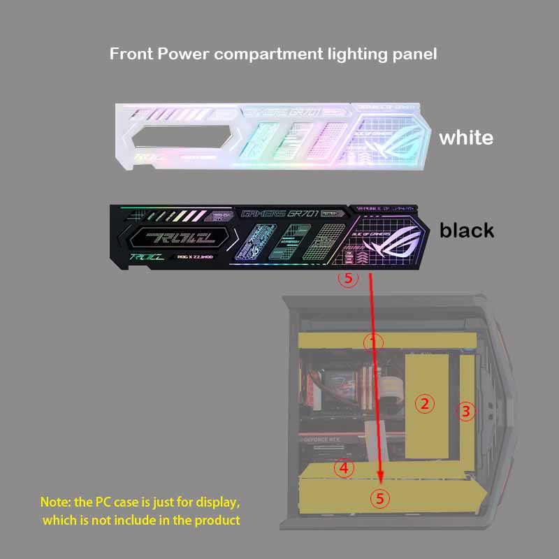 HYPERION GR701 Şasi AURA SYNC, - Holy Stone Drone Hs440 incelemesi ve fiyatı